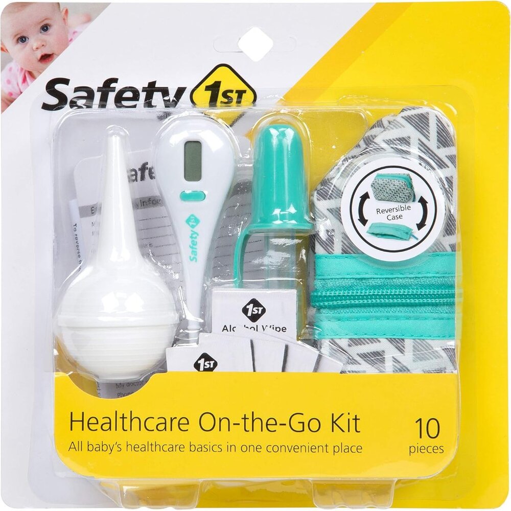 Safety 1st Healthcare On-The-go Kit, Pyramids Aqua NIP